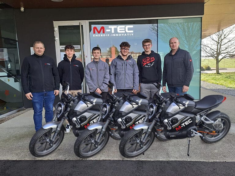 M-TEC E-Mopeds für Lehrlinge