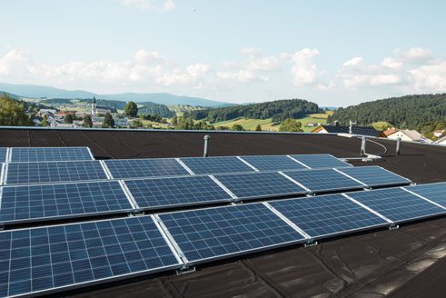 mtec photovoltaik paneele dach smart home partner