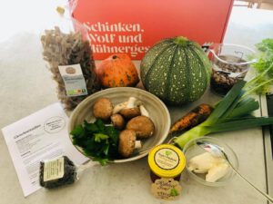 Kochboxen von Schinken, Wolf, Hühnergeschrei