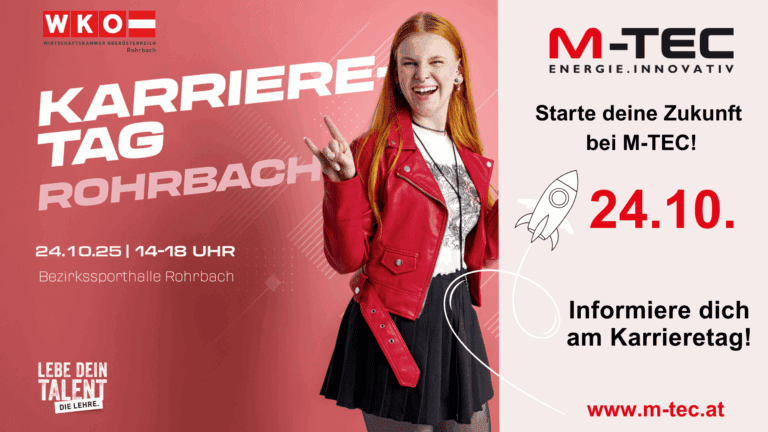 M-TEC bei der Karriermesse in Rohrbach