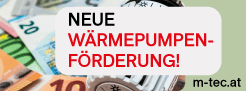 Neue Förderung für Wärmepumpen