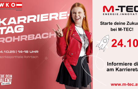 M-TEC bei der Karriermesse in Rohrbach