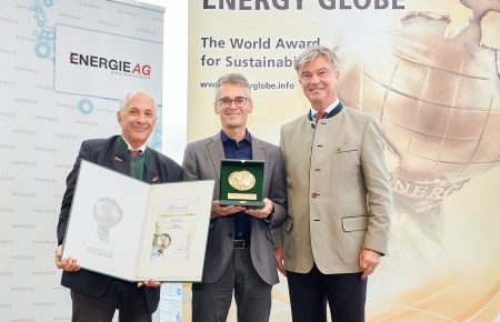 Verleihung Energy Globe 2022 Ehrenmedaille